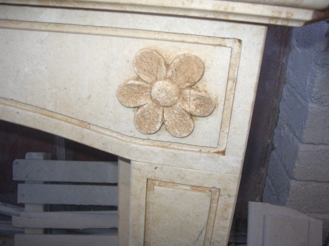 Pietra rivestimento, la pietra bianca, sarra marmi (aq) Caminetti in pietra bianca